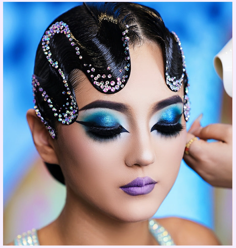 YiCaiWenMo Dream Stage Latin Dance Chameleon Eyeshadow T5067