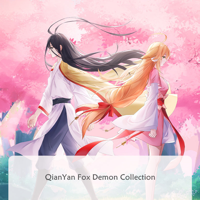 QianYan Fox Demon Collection Matte & Pearlescent Eyeshadow T4171