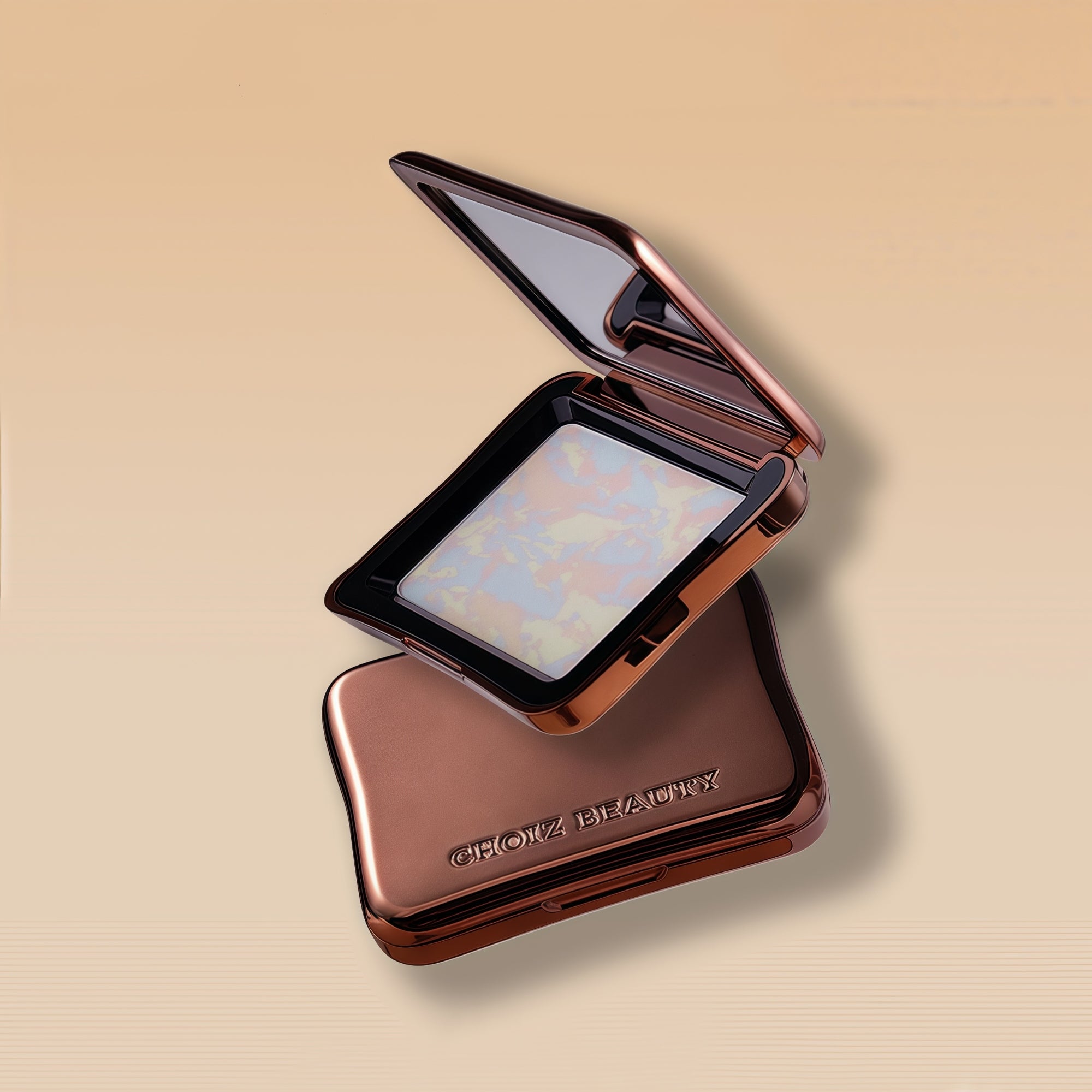 CHOIZ BEAUTY 3-color Long-wear Oil-control Pressed Powder T4837