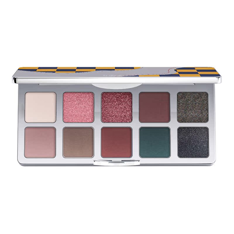 SheDella Checkerboard 10-color Eyeshadow Palette T4449