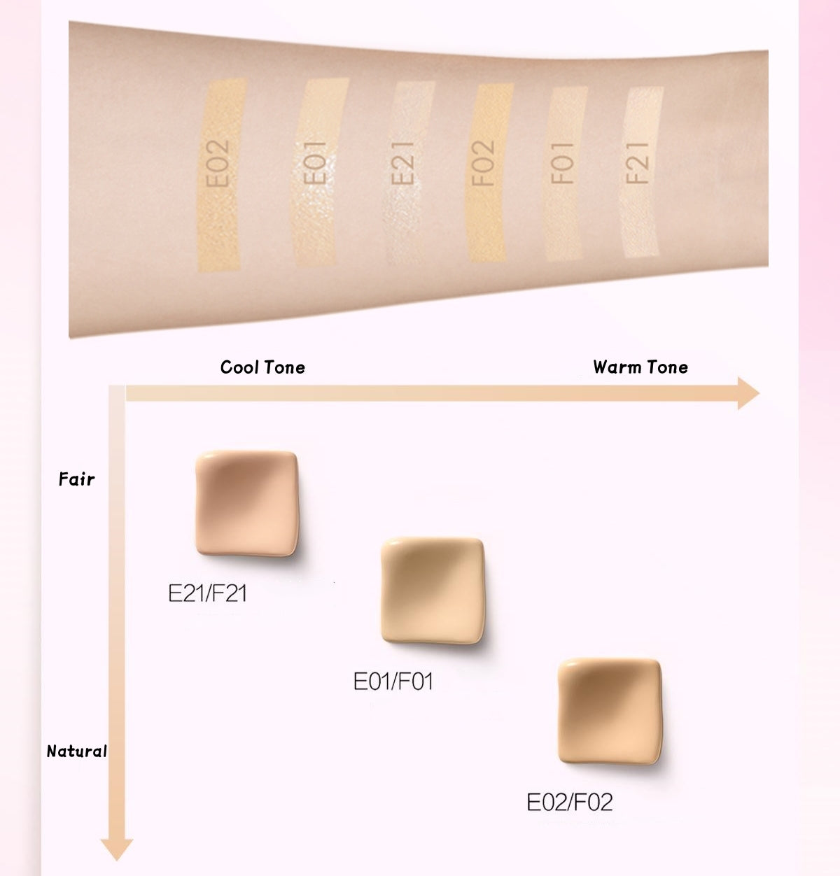 Funny Elves Ling-wear Oil-control Moist Air Cushion Foundation (2.0) T5328