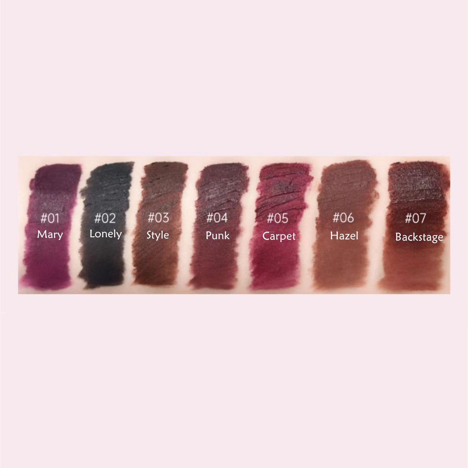 CARMELA Renaissance Retro Matte Lip Clay T4222