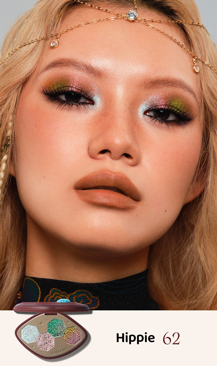 Girlcult Loulan Hippie Collection Chameleon Eyeshadow Palette T5962