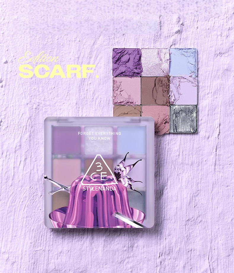 3CE X Ram Han Scarf Collection Eyeshadow & Blusher & Lipstick T5294