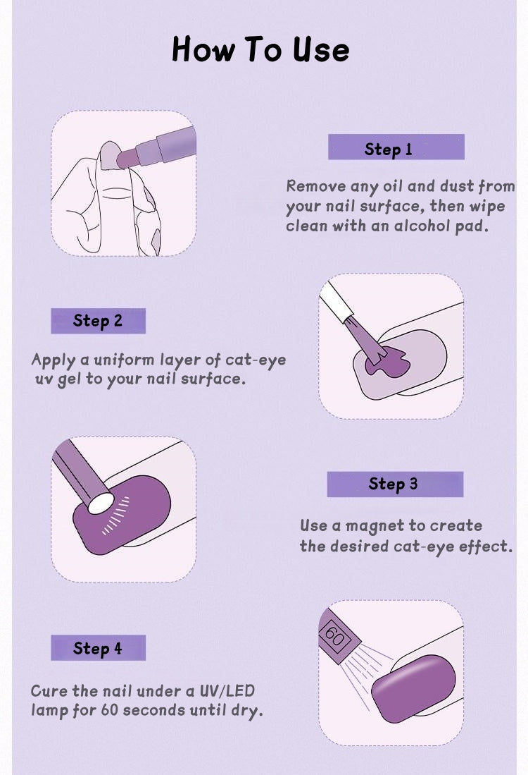 MR.WISH 5-In-1 One-Step Cat Eye Gel Polish T5651 – LookHealthyStore
