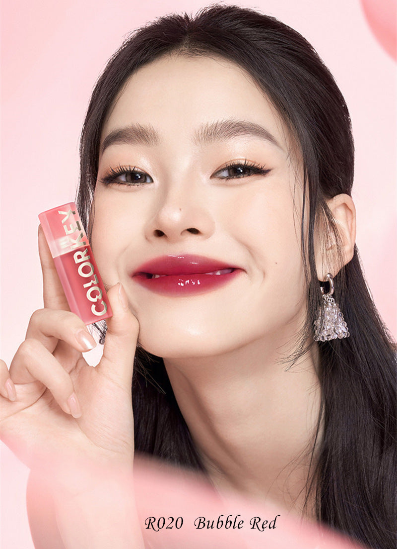 COLORKEY Water Bubble 89% Essence Mirror Lip Glaze T3283