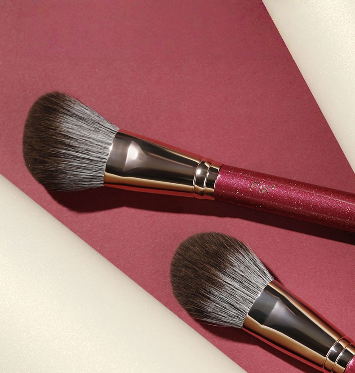 FIX+ Peach Blossom Collection Professional Makeup Brush 10 Pcs Set T4922