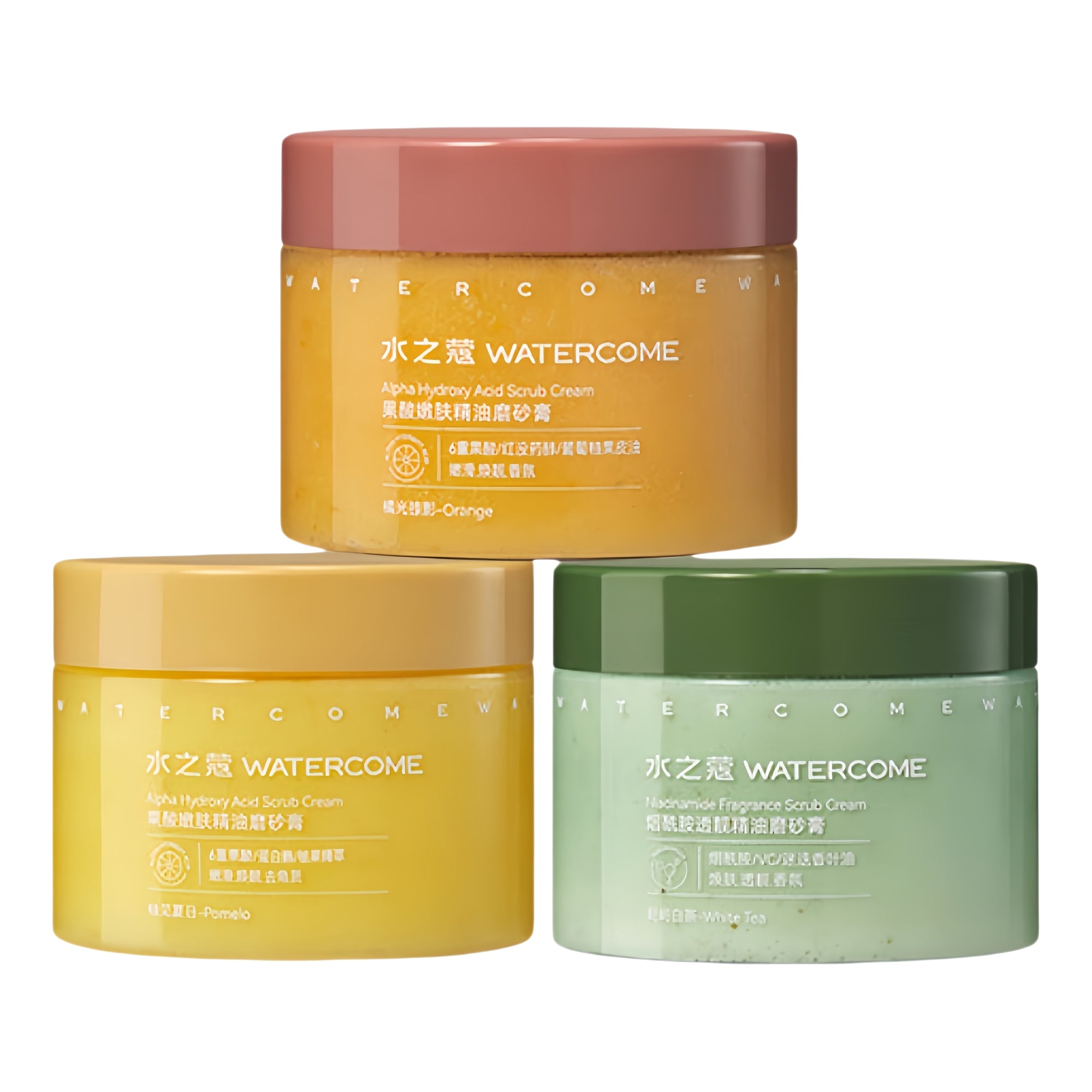 WATERCOME Aipha Hydroxy Acid & Niacinamide Sea Salt Body Scrub T5982