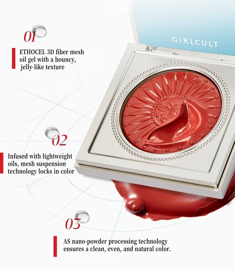Girlcult Nanyang Holiday Collection Multi-use Jelly Makeup Cream for Lip & Cheek T5076