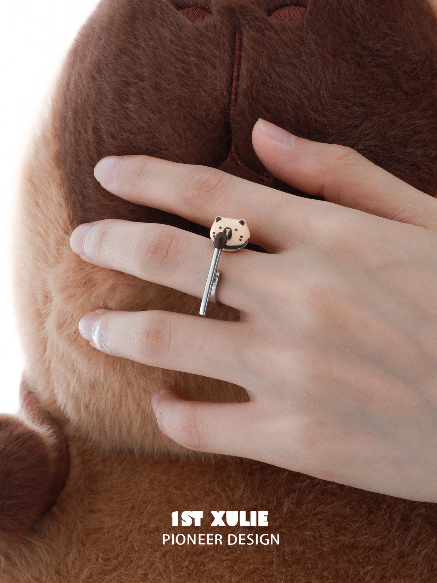 1STXULIE Superior Niche Capybara Ring T5840