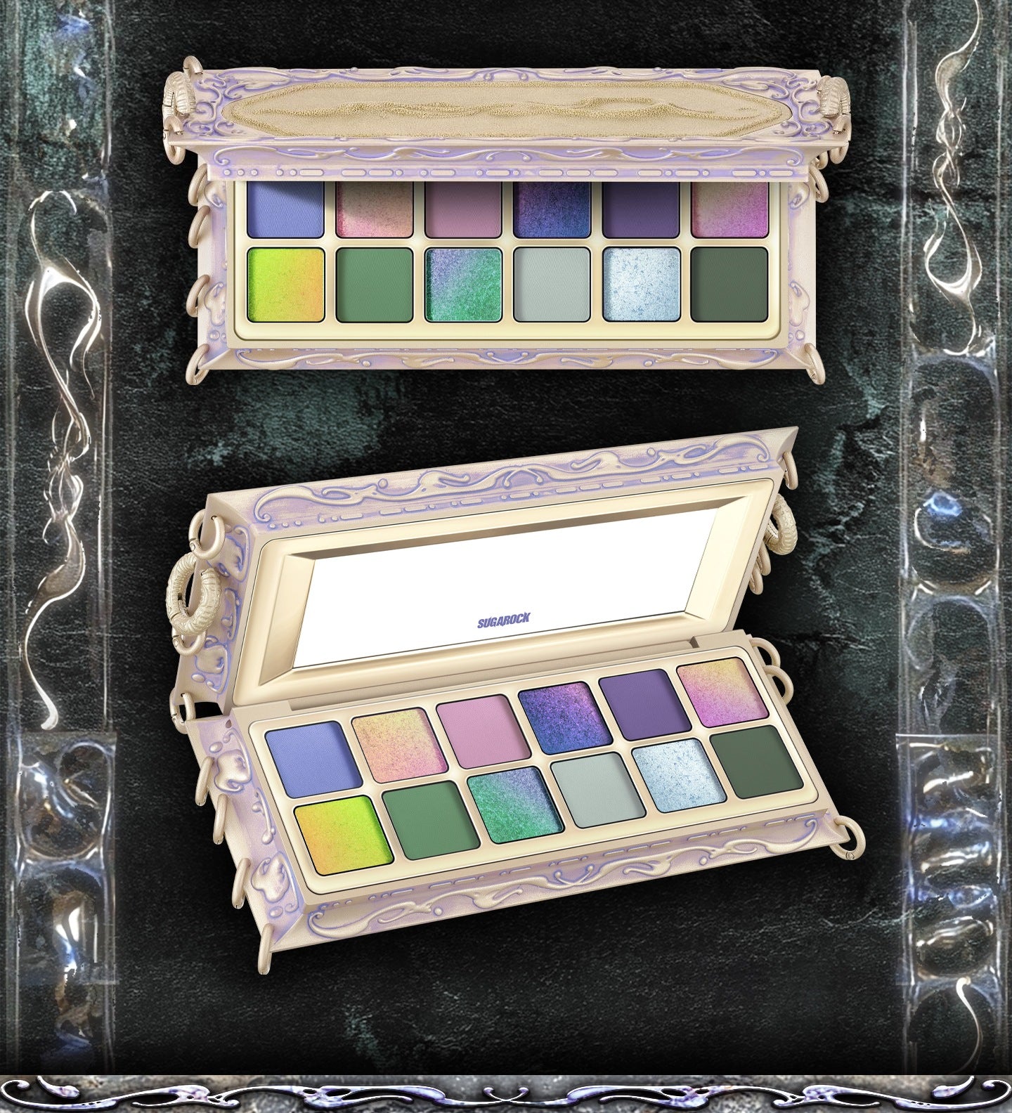 SUGAROCK Luna Lure 12 Color Eyeshadow Palette T4979