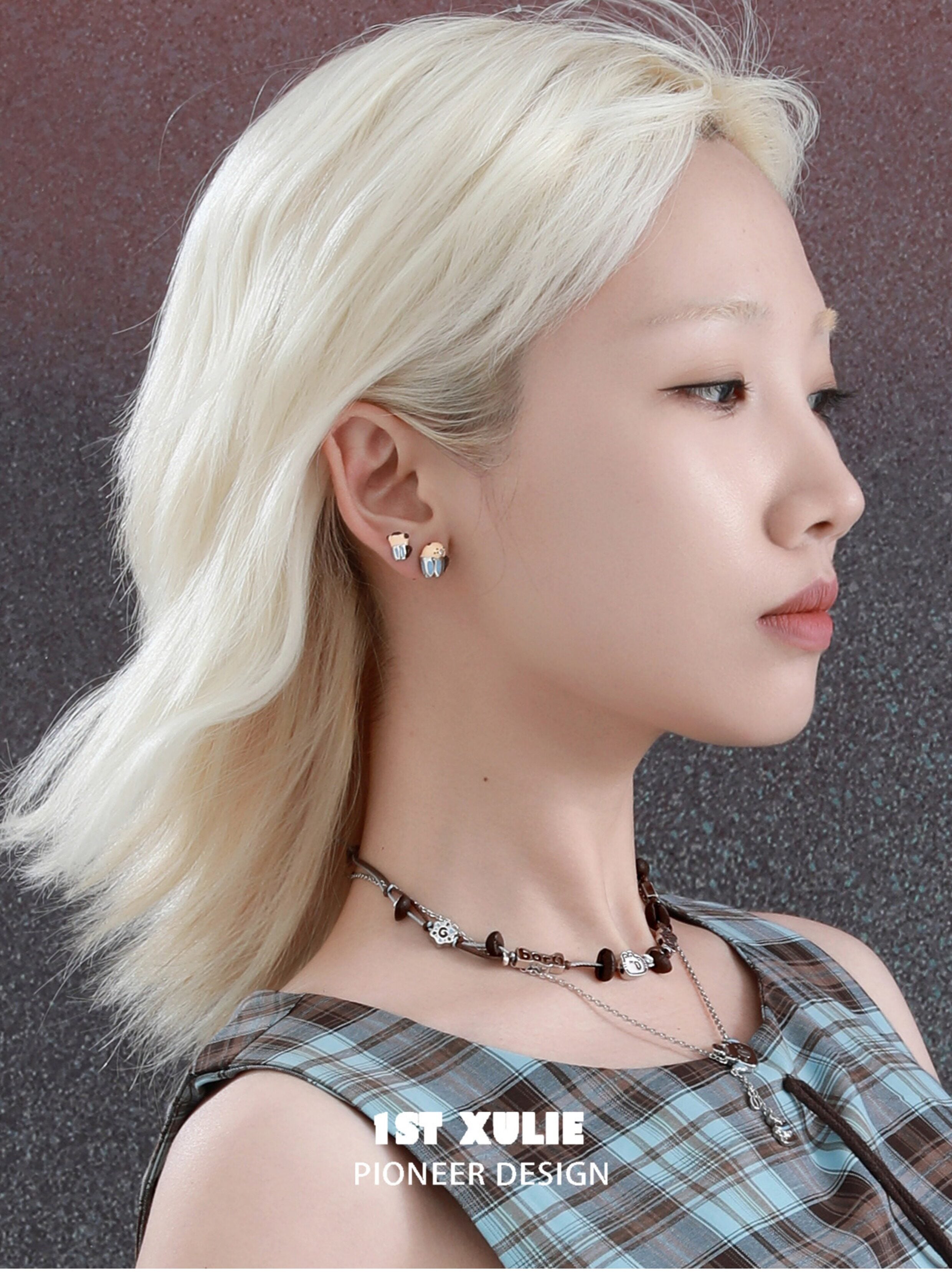 1STXULIE Superior Niche Capybara Necklace T5841