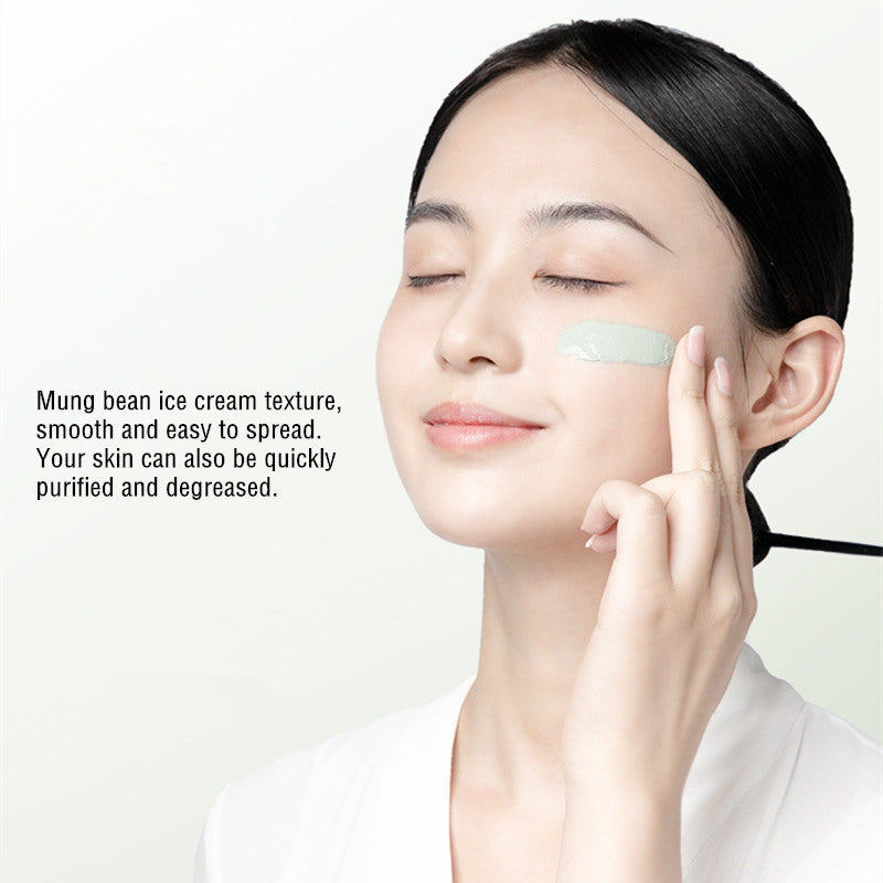 UNIFON 90g Spring Breeze Cleansing Mung Bean Mud Essence Facial Mask (2.0) T3319