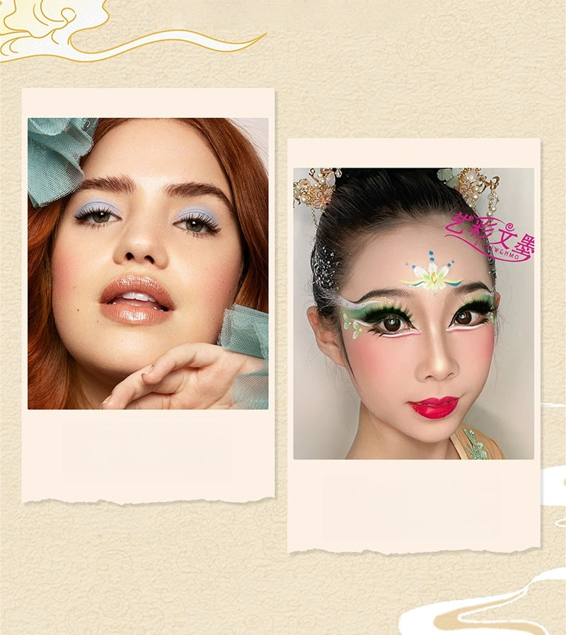 YiCaiWenMo Phantom Lotus 12-color Eyeshadow Palette T5065