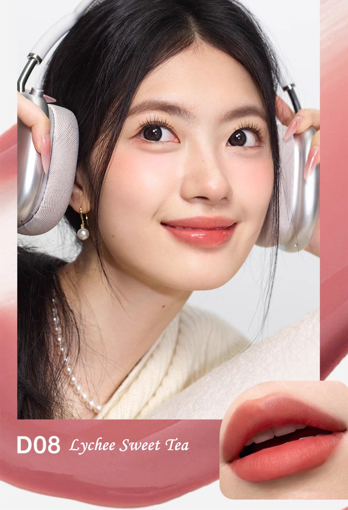 MOOEKISS Double-Head Essence Matte & Mirror Lip Glaze T4377