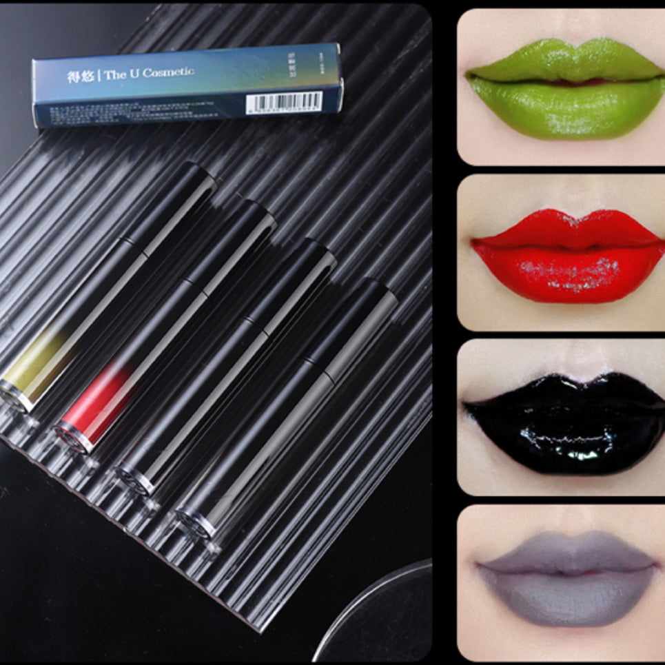 THE U COSMETICS Unique Gothic Smoky Lip Glaze T4089