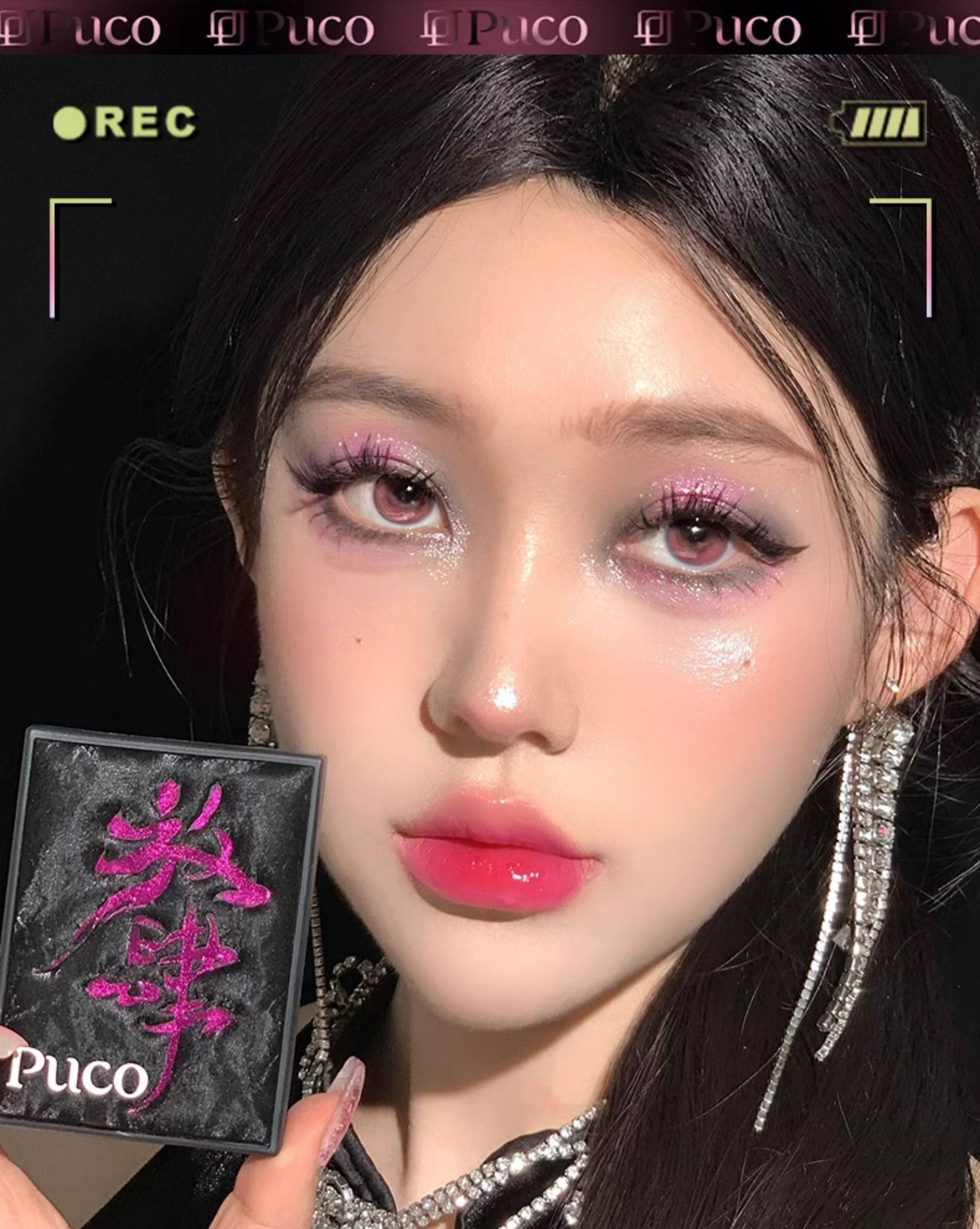 PUCO Unbridled Tide 4-Color Eyeshadow Palette T4203