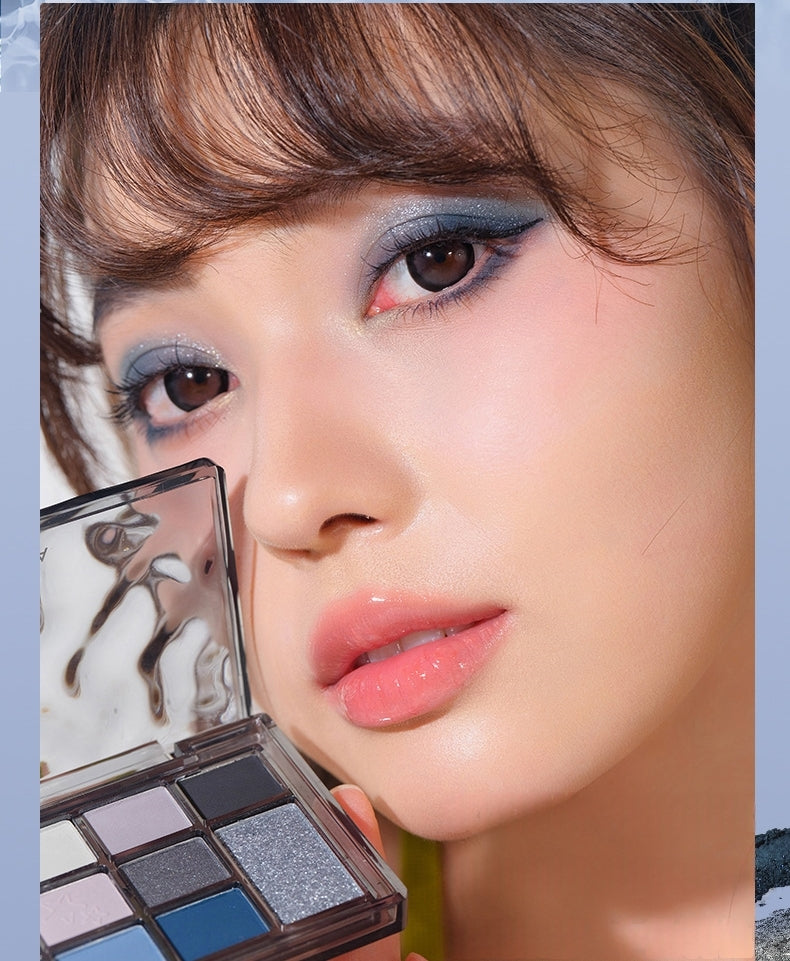 SheDella Water Ripple 10-Color Eyeshadow Palette T4433