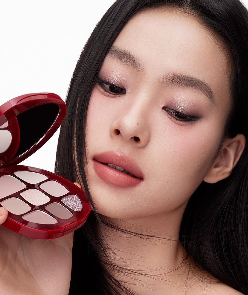 JOOCYEE 8-farvet mat og perlemorsagtig øjenskyggepalette T4420