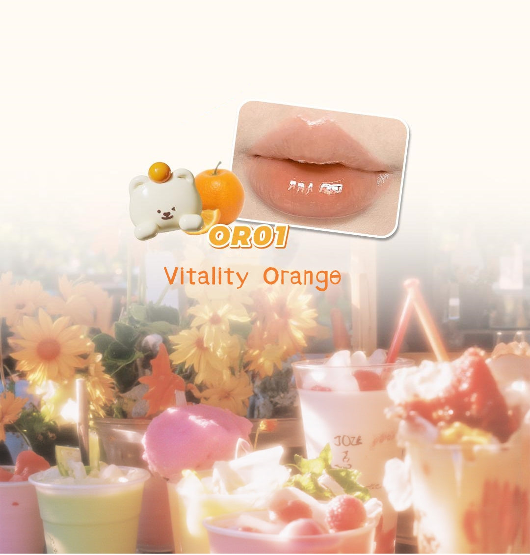 LEEMEMBER Fruit Punch Collection Blusher & Highlighter & Lip Gloss T5001