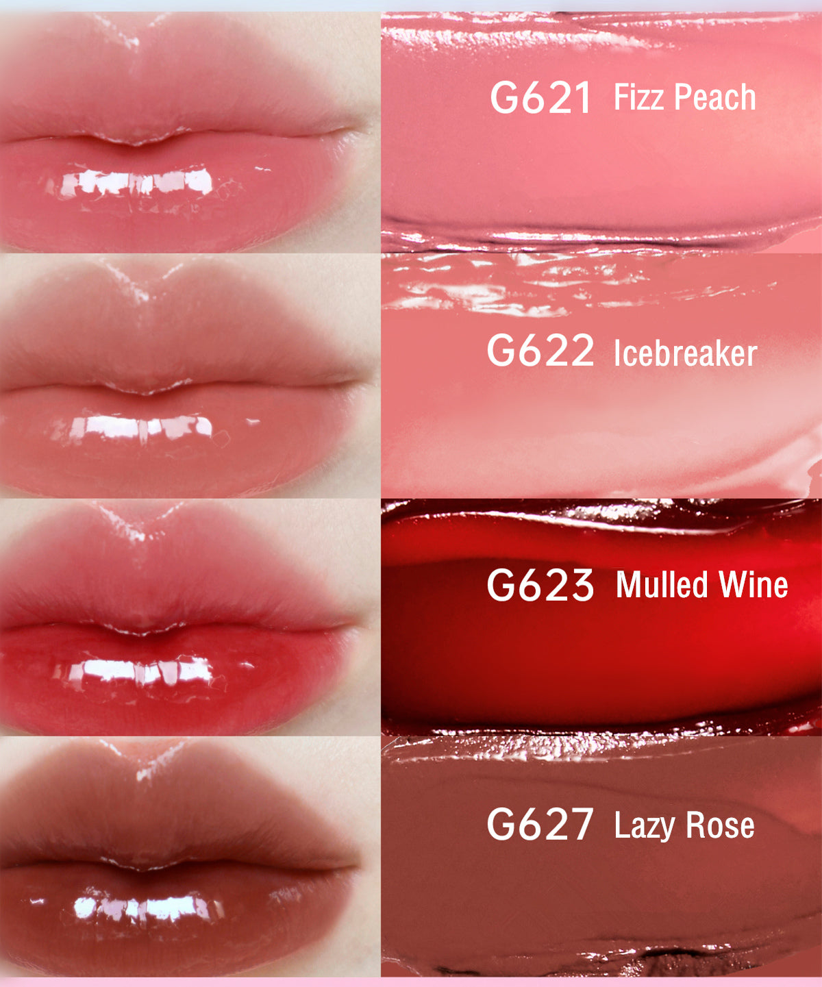 Uhue Tipsy Collection Mirror Lipstick T4129