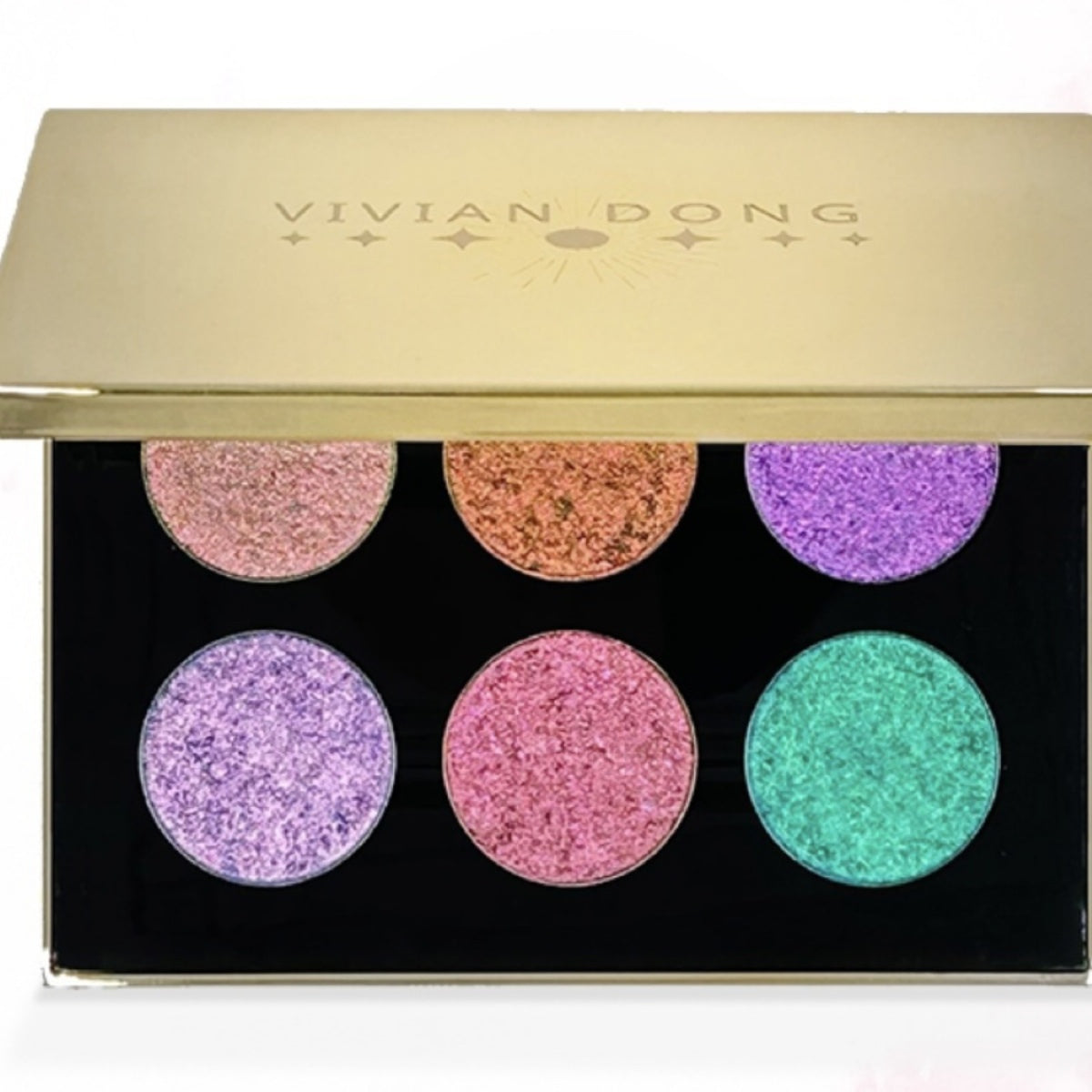VIVIAN DONG 6-Color Optical Chameleon Eyeshadow Palette T4037