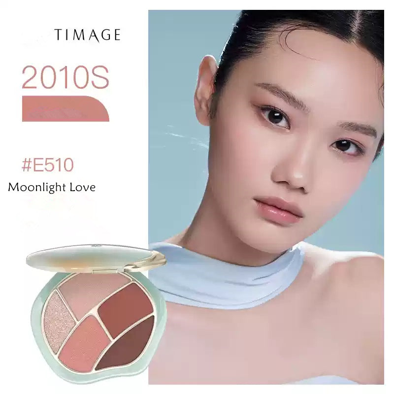 TIMAGE Wave Of Classic 5 Colors Eyeshadow Palette T4126