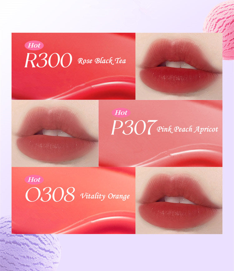 COLORKEY Ice Cream Watery Matte Lip Gloss 6 Pcs Set T4370