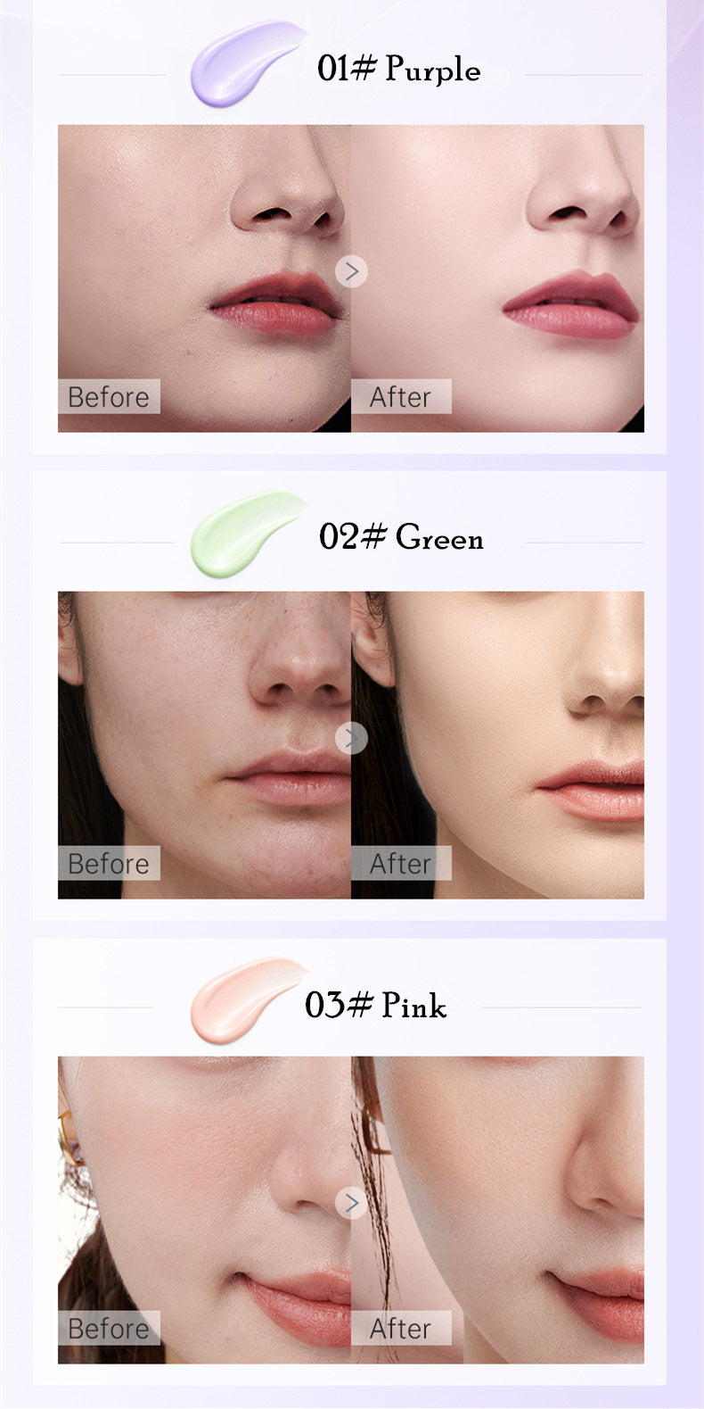 ZEESEA 90% Essence Oil Moisturizing Makeup Primer T3244