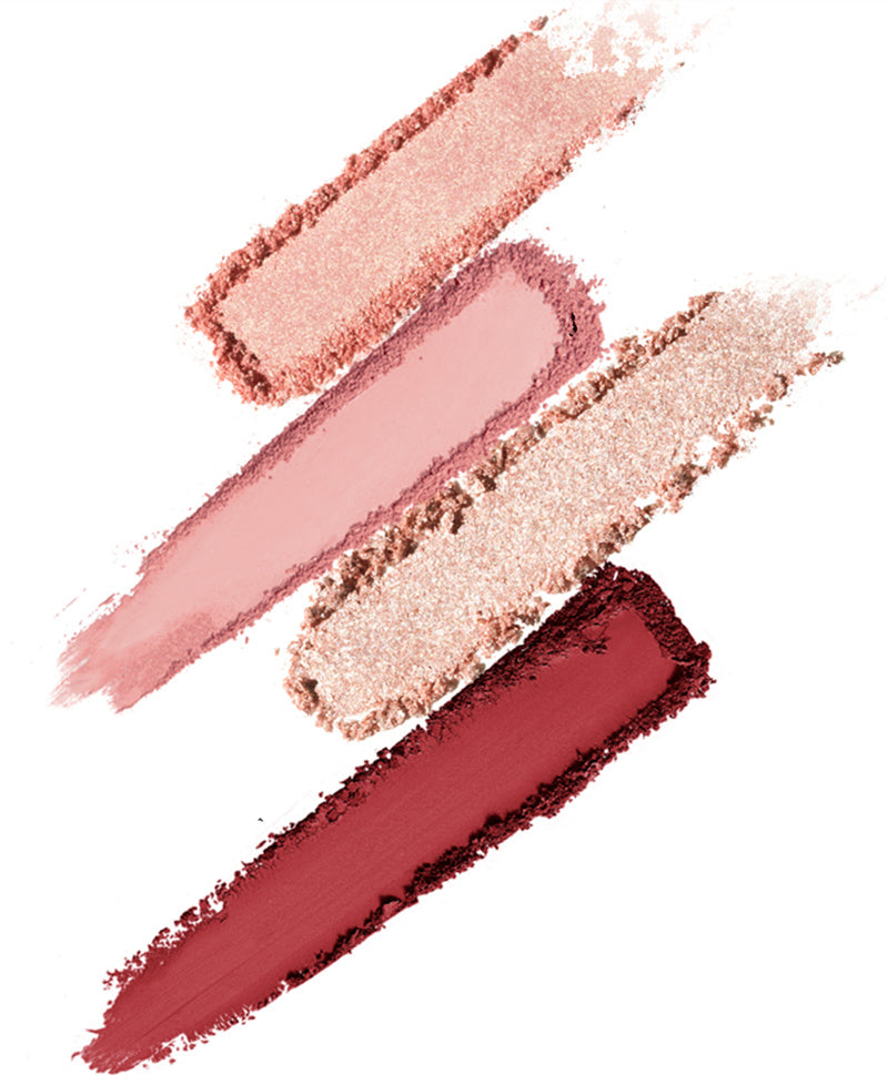 QianYan Red Camellia In Snow 16-Color Eyeshadow Palette T4193