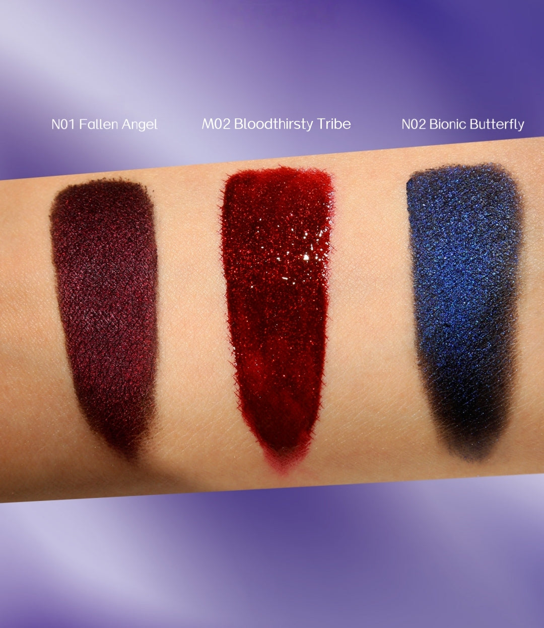 DE'LANCI Otherworldly Gothic Airy Matte Lip Mud & Mirror Lip Gloss T5432