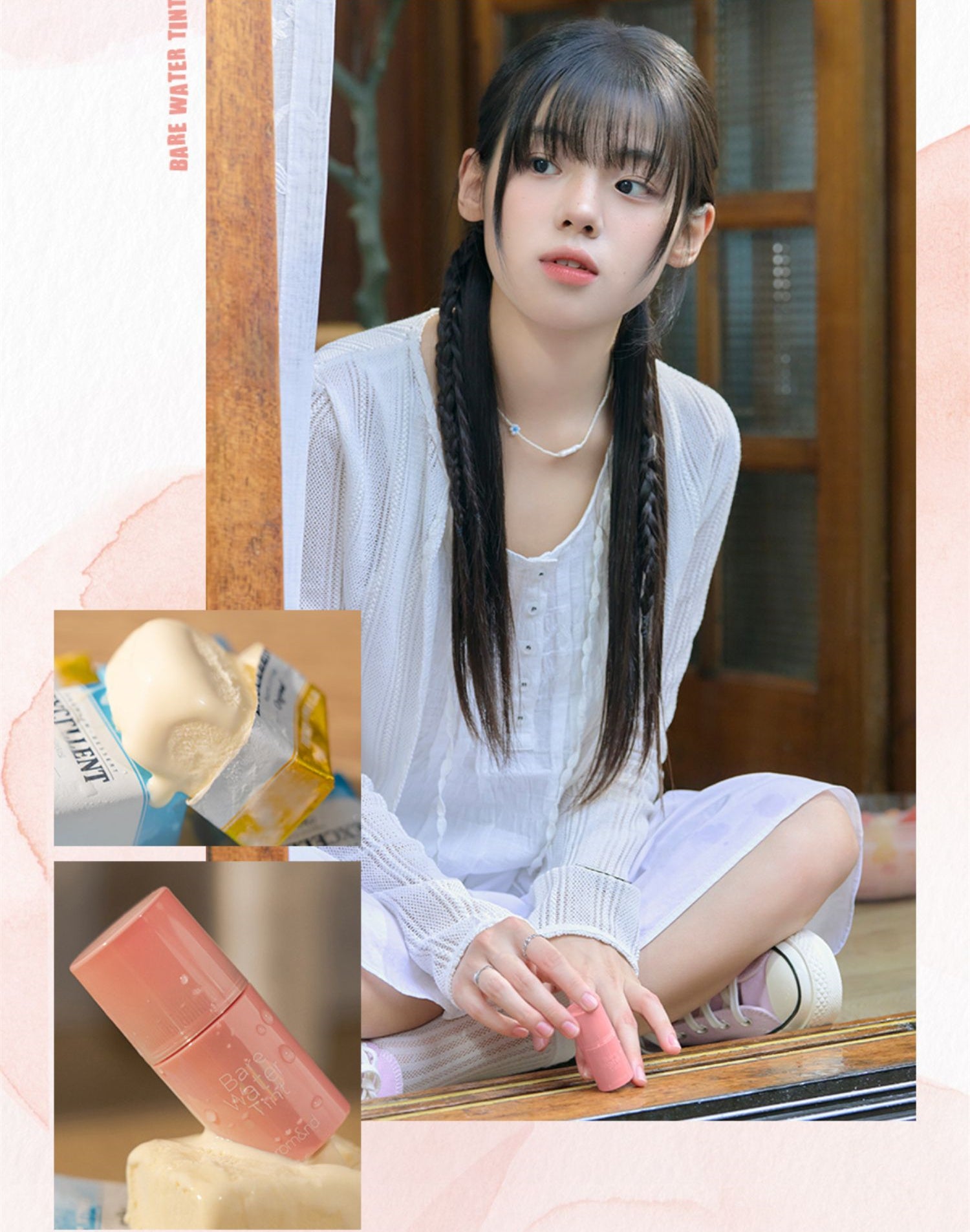 ROMAND Long Lasting Bare Water Matte Lip Tint T4177