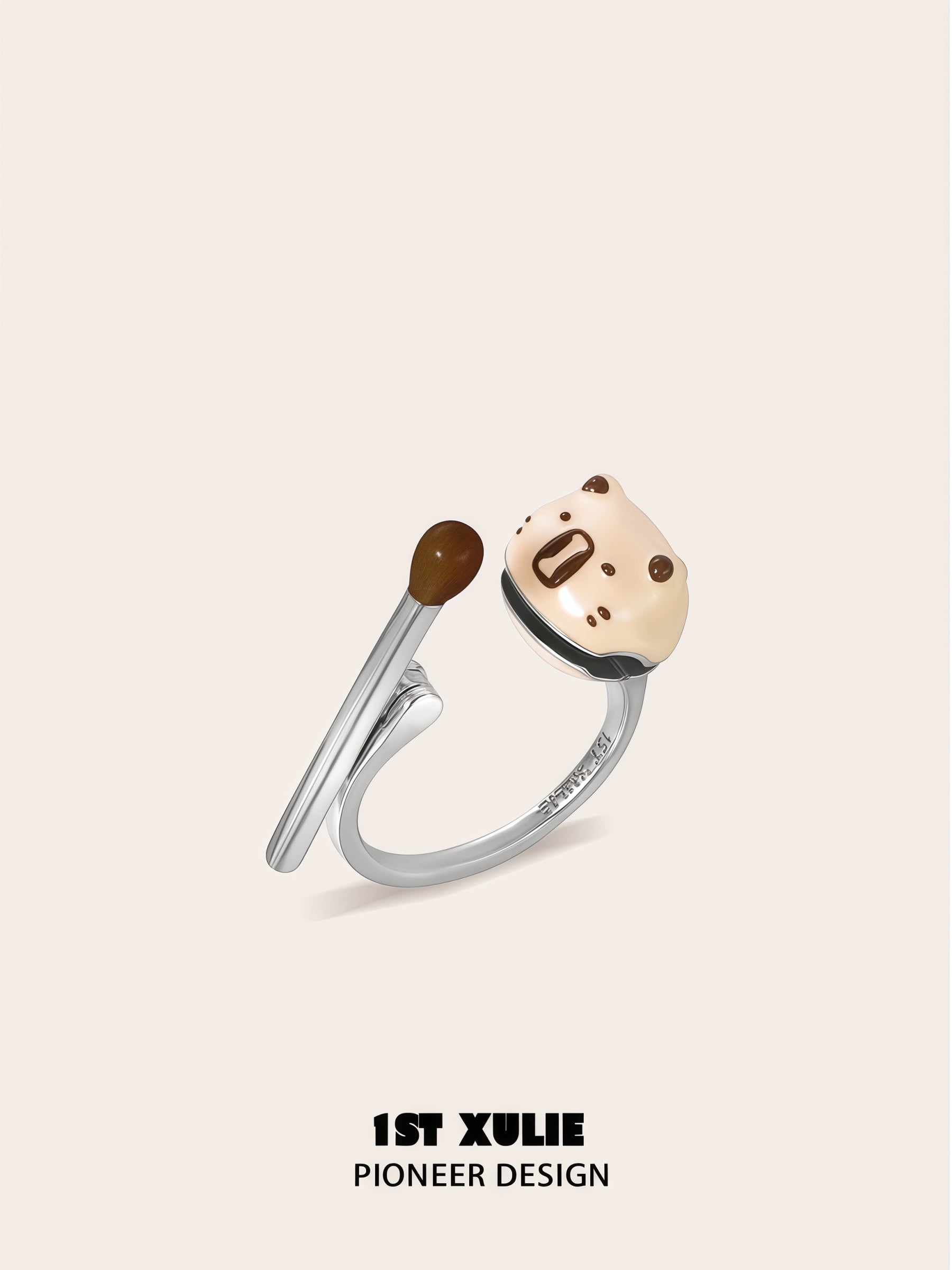 1STXULIE Superior Niche Capybara Ring T5840