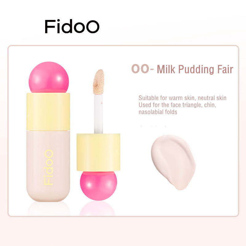 Fidoo Bubble Brightening Concealer Liquid for Acne Marks & Dark Circles T4030