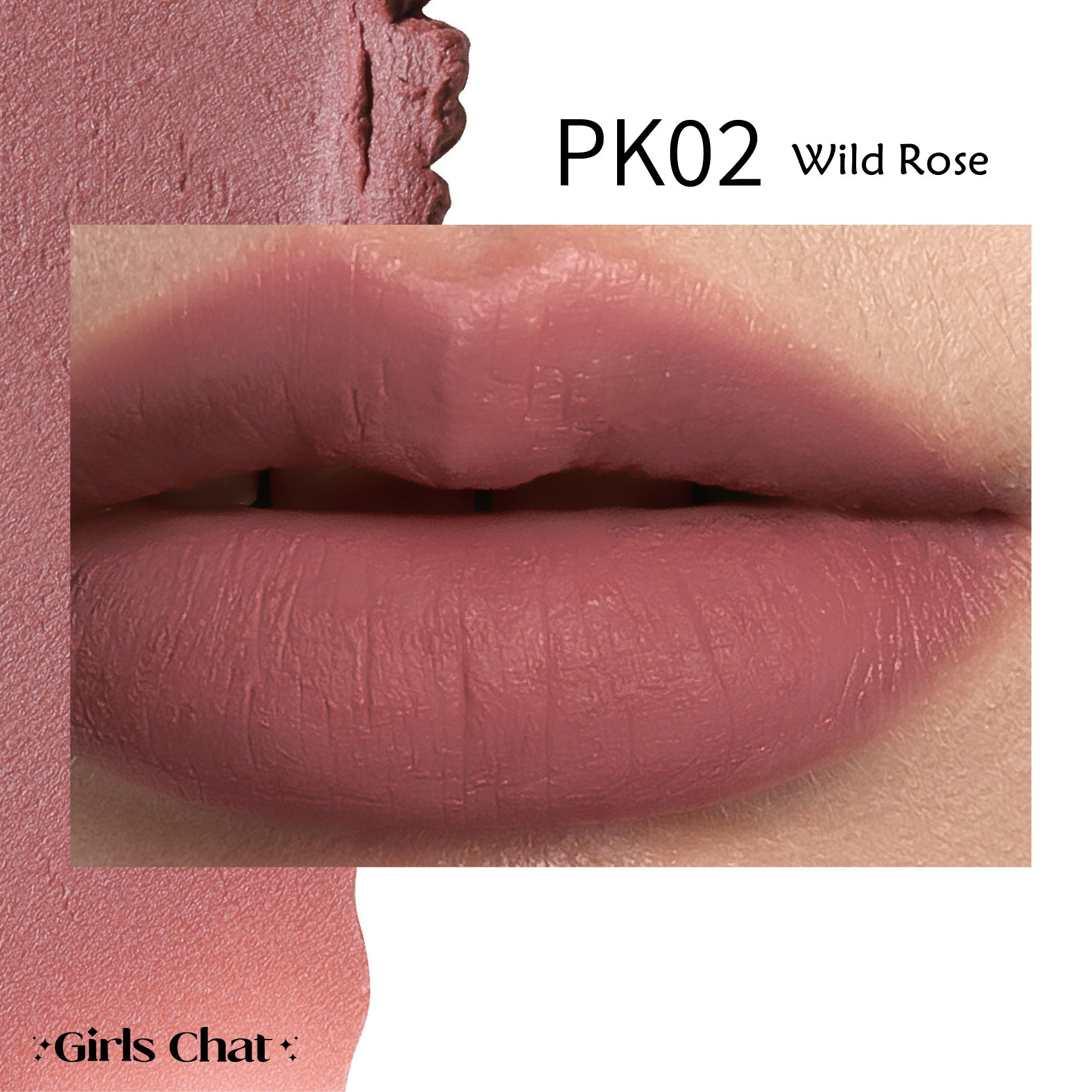 Girls Chat Romantic Rebel Collection Matte & Mirror Lip Glaze T4197