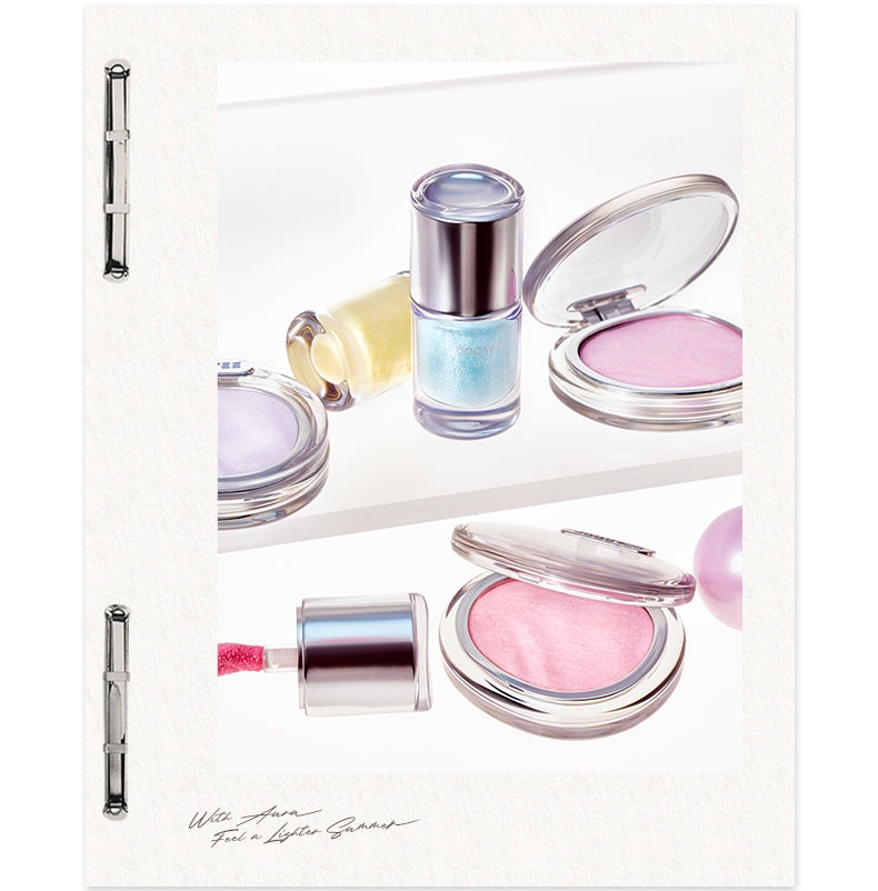 Joocyee Aura Glaze Collection Blusher & Highlighter & Lip Gloss T4916