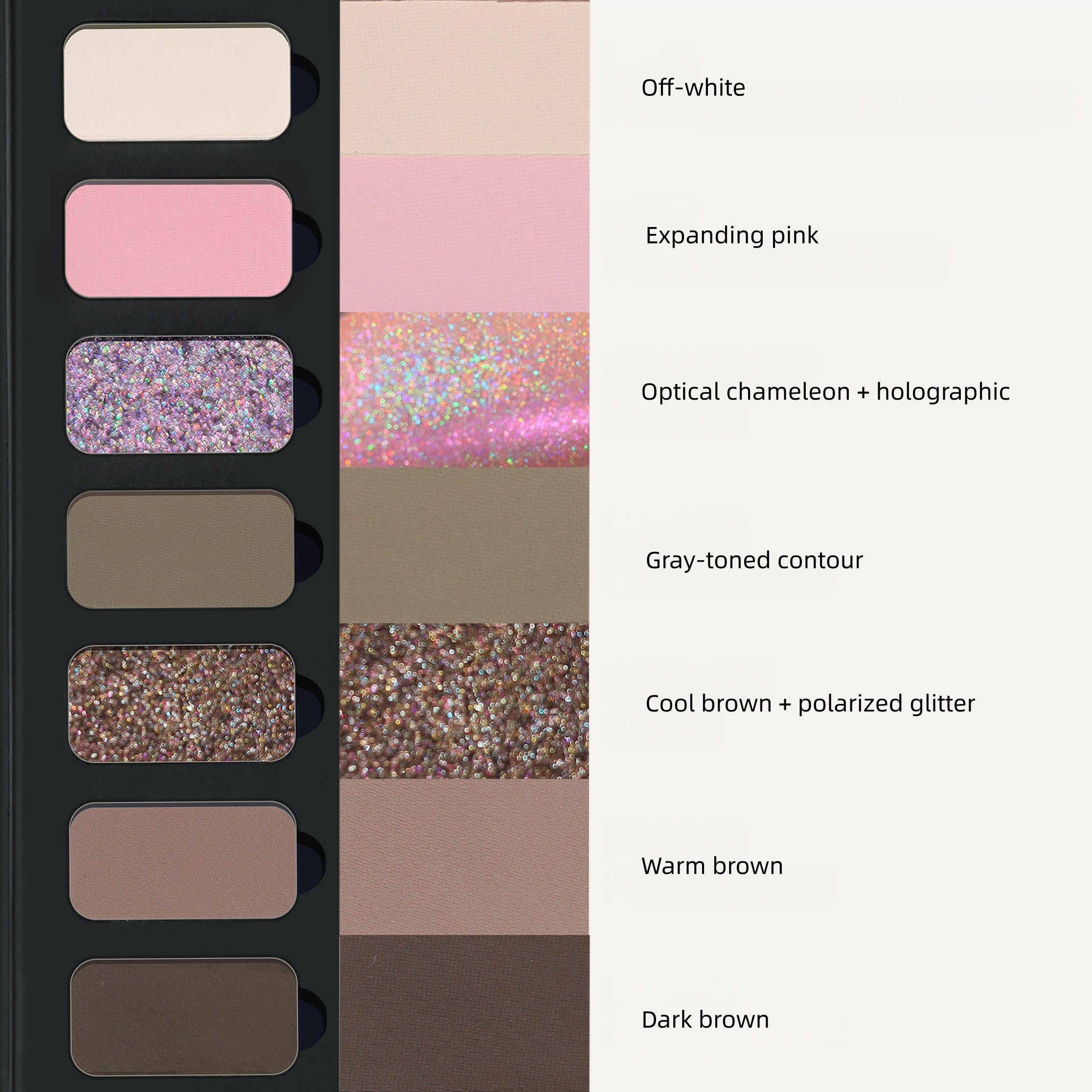 YIZHI Cloud Garden Collection Chameleon Eyeshadow Palette #Nine Spring T5492