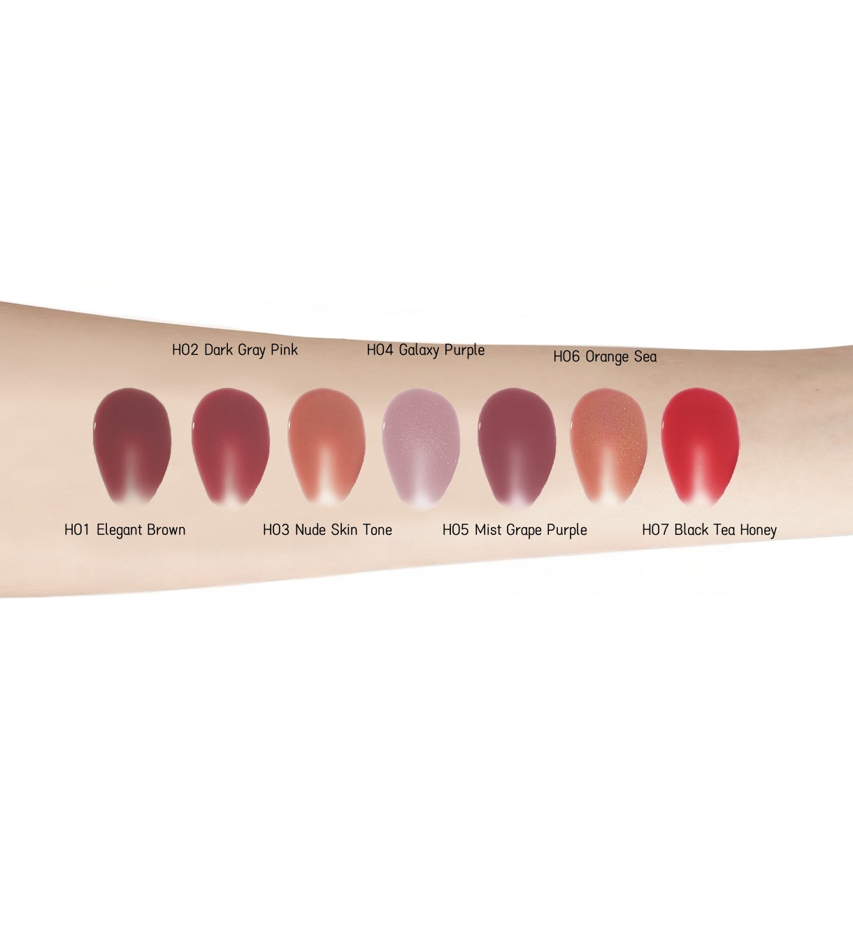 HAGGARD Emo Monster Collection Mirror Lip Gloss T4298