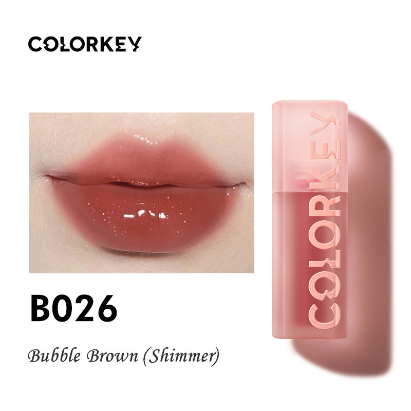 COLORKEY Water Bubble 89% Essence Mirror Lip Glaze T3283