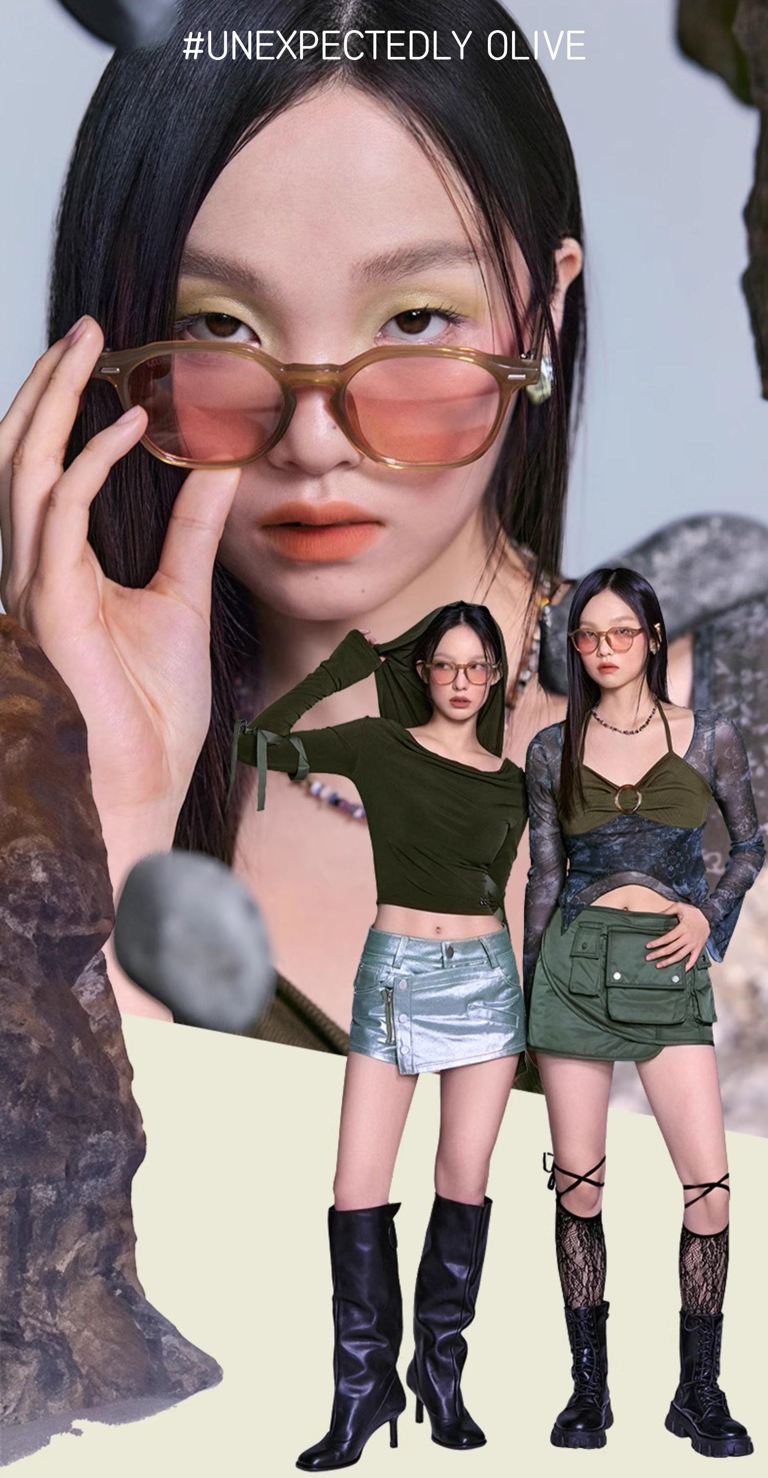 3CE X MUUT Beauty Meets Fashion 5 Pcs Makeup Set T4761