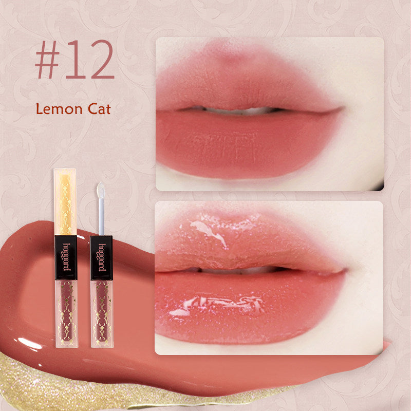 HAGGARD Emo Monster Collection Shimmer Matte & Mirror Lip Glaze T4301