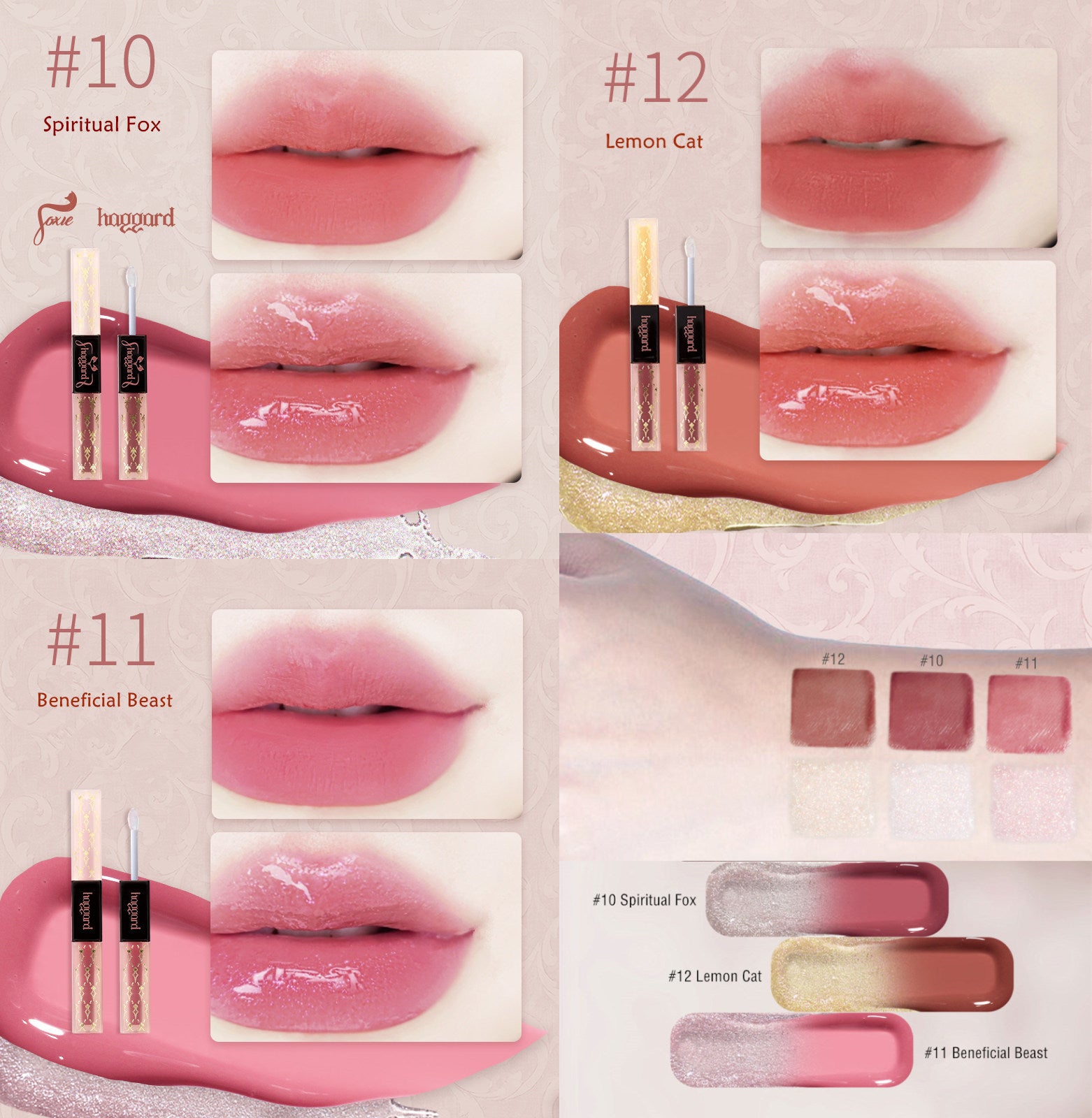 HAGGARD Emo Monster Collection All-In-One Makeup Gift Box T4302