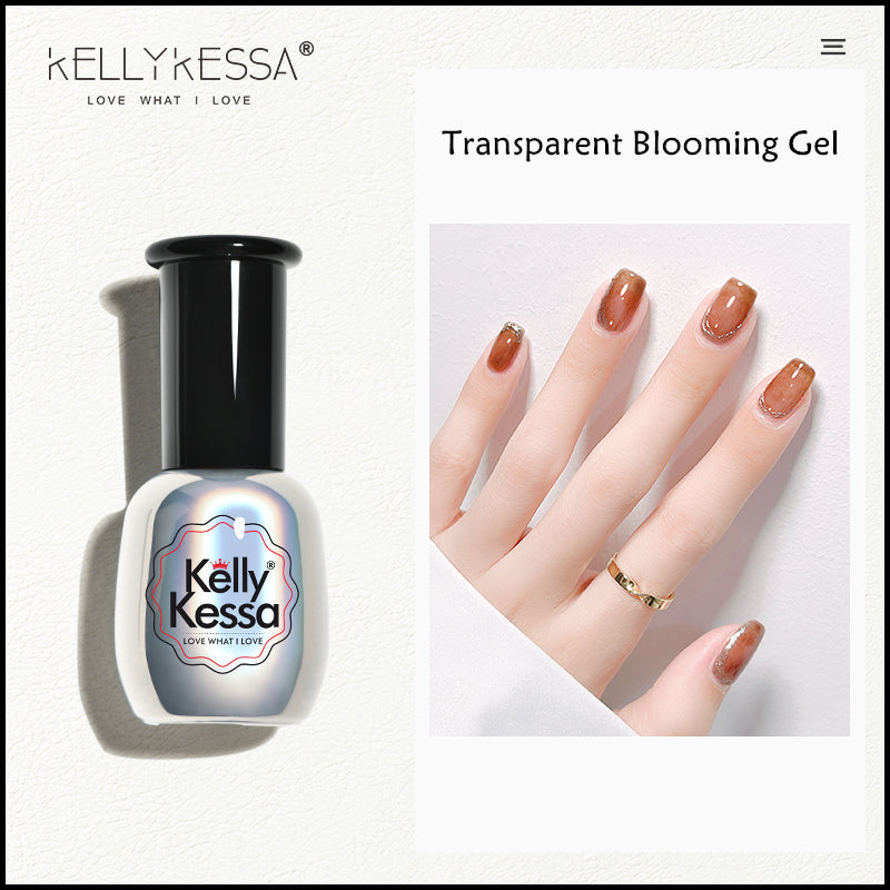 KellyKessa 15ml Water Dyed Marble Quick Blooming Gel T4077