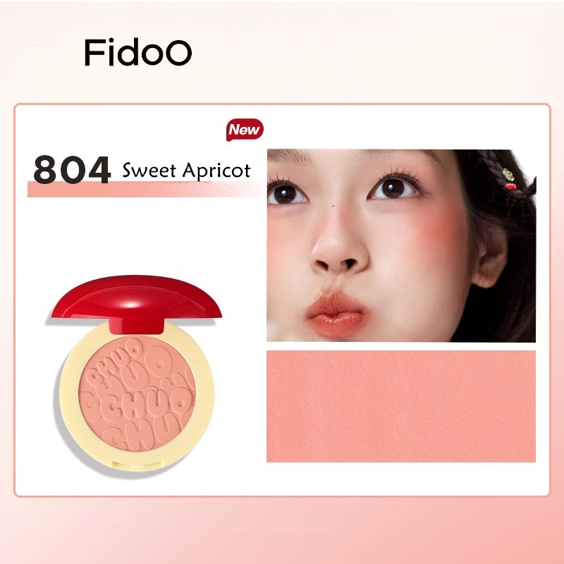 Fidoo Sweet Swelling Matte Blusher Powder T4033