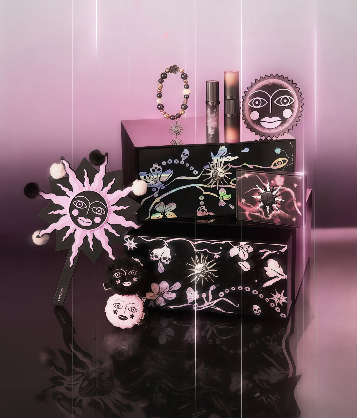 コスメ×8 Girlcult Peach Blossom Utopia Collection Makeup Gift Box T5696