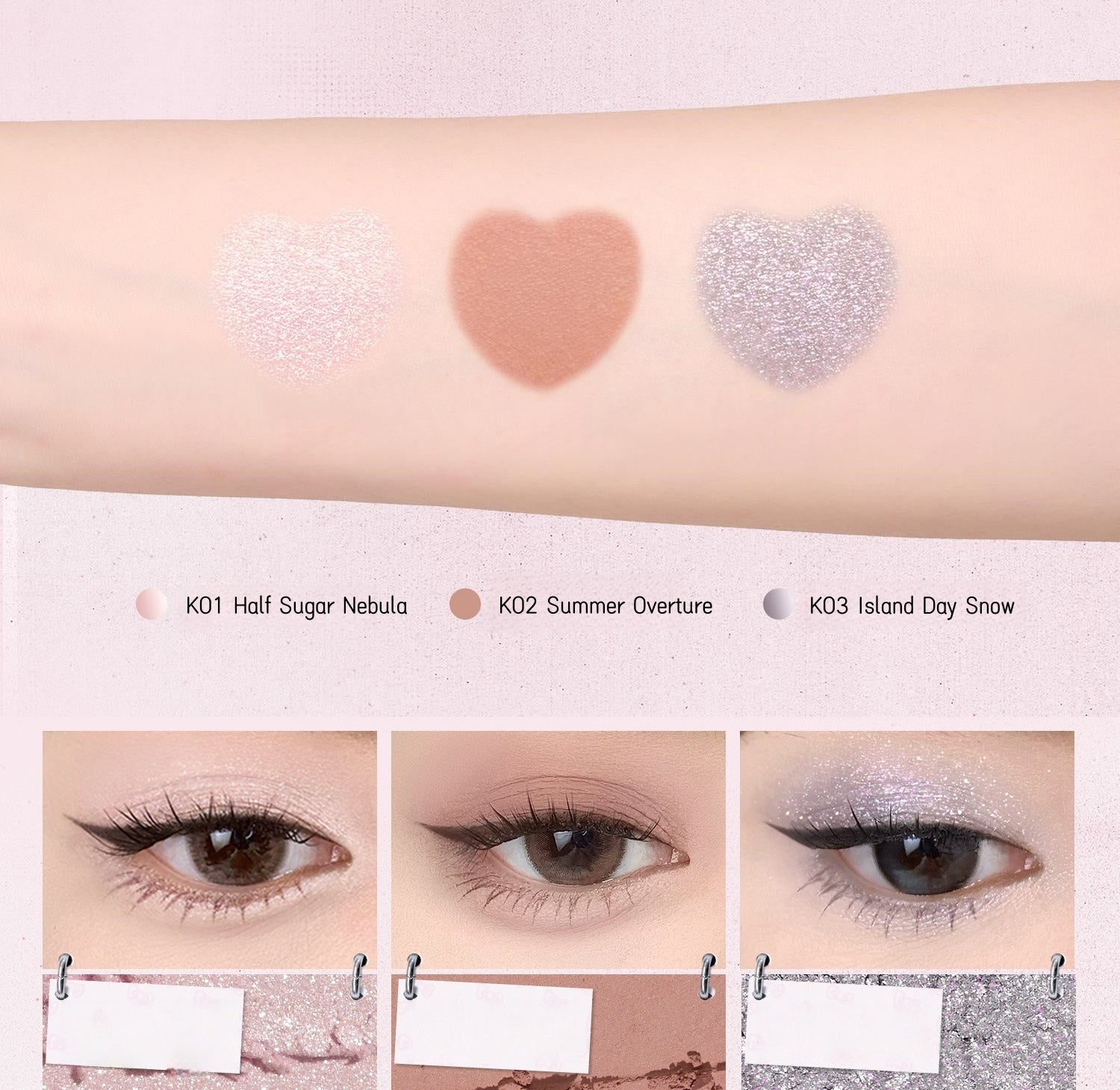 INSBAHA X Hello Kitty Mono Punk Eyeshadow T4589