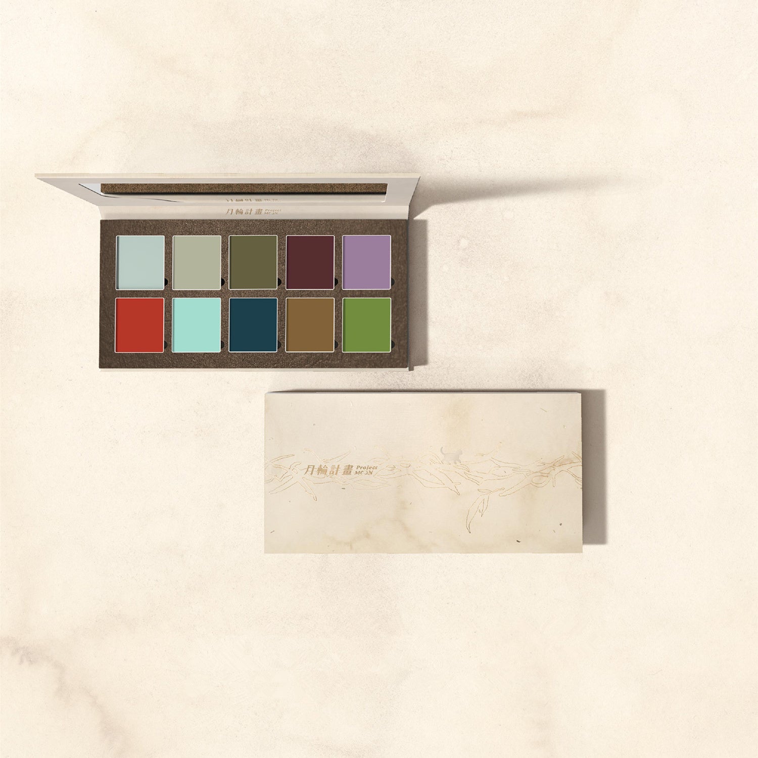 DRAMO Moon Season Eyeshadow Palette 009 Tea Dye T4139