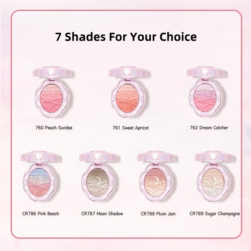 COLORROSE Oil Painting Series Relief Gradient Blusher & Highlightr & Contour T3668