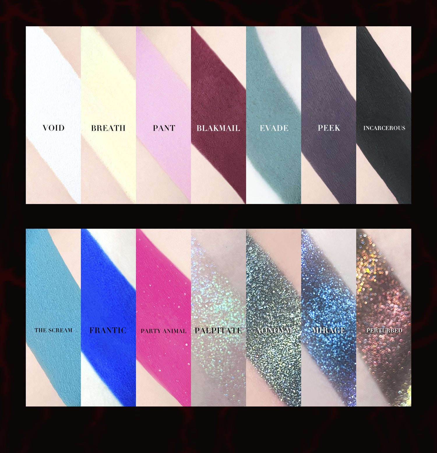 BREATHREAT Break Free Collection DIY Chameleon Eyeshadow Palette T4212