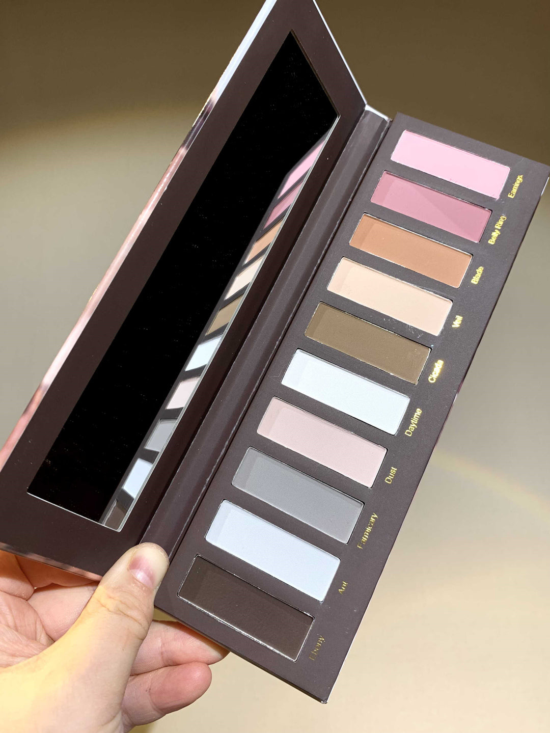 Narimi Cicada Shadow 10-Color Matte Eyeshadow Palette (7.0) T4043